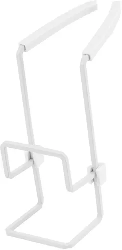 Vista 2 de Géneric Soporte de esponja de cocina, soporte de almacenamiento duradero para fregadero pequeño, organizador de metal, organizador de fregadero