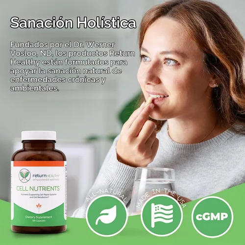 Vista 5 de Előző Nutrientes celulares saludables, multivitamínico metilado