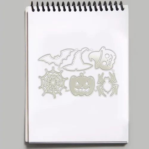Vista 8 de Troqueles de corte de acero al carbono para hacer tarjetas de cumpleaños, álbum de recortes