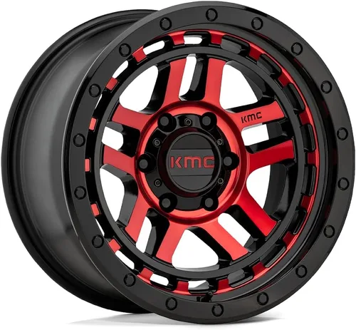 Vista 2 de KMC Wheels RECON 17X8.5 5X5.05.46 18mm NEGRO SATÍN - KM54078550718