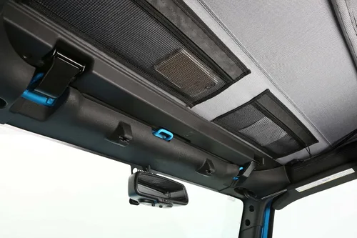 Vista 18 de Bestop 56852-35 Toldo de diamante negro Trektop para Jeep Wrangler JK 2 puertas 2007-2018