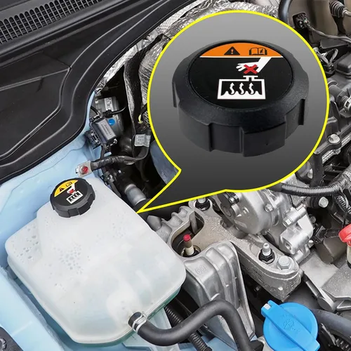 Vista 2 de 25330-D3000 - Tapa de depósito de refrigerante para radiador compatible con Hyundai Elantra 2016-2023, Elantra GT, Ioniq, Kona, Kona Electric, Kona