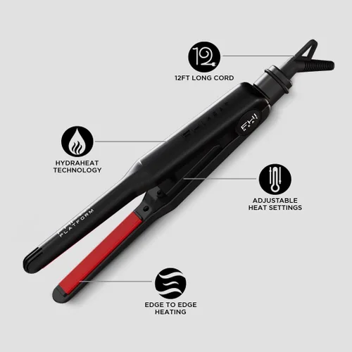 Vista 3 de FHI HEAT Plancha de pelo de turmalina Platform Pro Styling para todo tipo de cabello