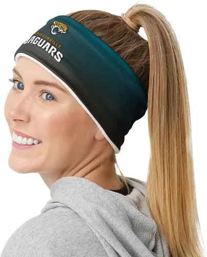 Vista 87 de FOCO Diadema de moda para mujer con logotipo de equipo de la NFL Gradiente impreso.
