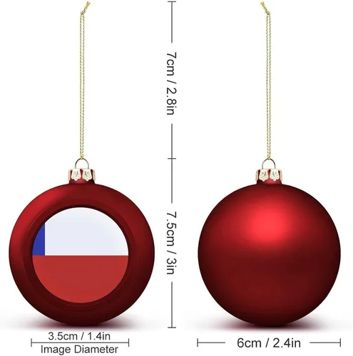 Vista 208 de Boobs Funny Shatterproof Matte Christmas Balls for Tree Wreath Home Decor 1PCS