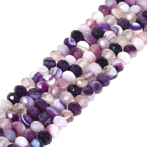 Vista 11 de 7 chakras piedras preciosas de 0.236 in de piedras preciosas facetadas Rondelle sueltas cuentas para hacer joyas DIY cuentas de 16 pulgadas