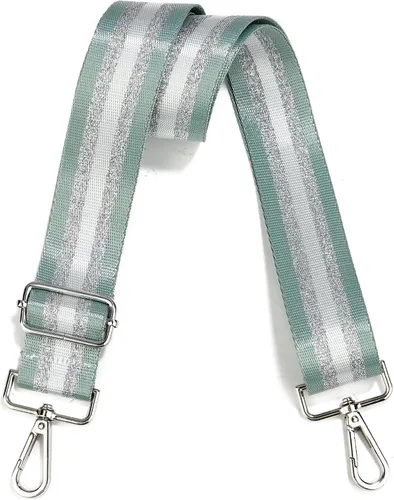 Vista 19 de LVYOUME Correa para bolso, accesorios plateados, correas anchas para bolsa, correa de hombro ajustable para bolsos