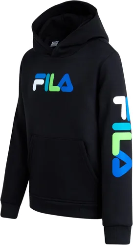 Vista 6 de Fila Conjunto deportivo deportivo para niños, sudadera con capucha de rendimiento de 3 piezas, pantalones deportivos, camiseta - Conjunto de ropa