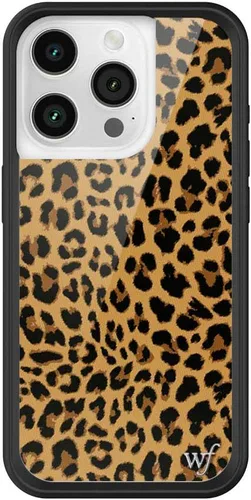 Vista 68 de Wildflower - Fundas compatibles con Apple iPhone 15 Pro Protector de goma negro, certificado de prueba de caída de 4 pies, propiedad de mujeres