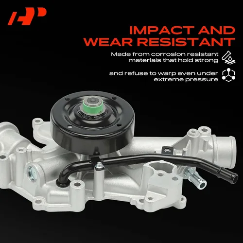 Vista 5 de A-Premium Bomba de agua de motor con junta [compatible con OHV V8 5.7L] Compatible con Dodge Durango 2004-2008, Ram 1500 2500 3500 2003-2008