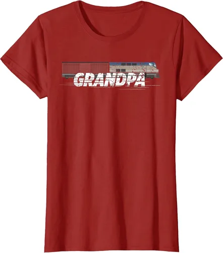 Vista 49 de RC Model Train Shirt Grandpa Train Boxcar HO Scale T-Shirt Negro