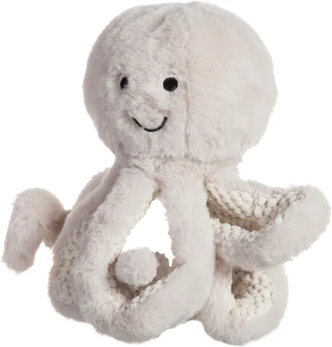 Vista 4 de Albaricoque Cordero Océano Juguetes Peluche Beige Octopus Sea Peluche Animal Suave 12
