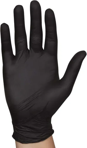 Vista 6 de FoodHandler 103-TS12-BLK FoodHandler thinsense nitrilo SM negro (paquete de 1000)