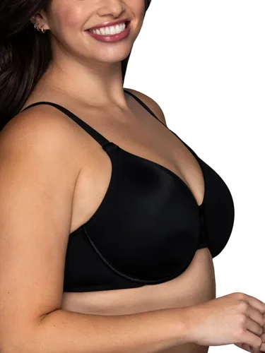 Vista 2 de Vanity Fair Beauty Back - Brasier moldeador con efecto reductor de busto de hasta 1.5 pulgadas, no se marca en espalda, copas sin relleno hasta