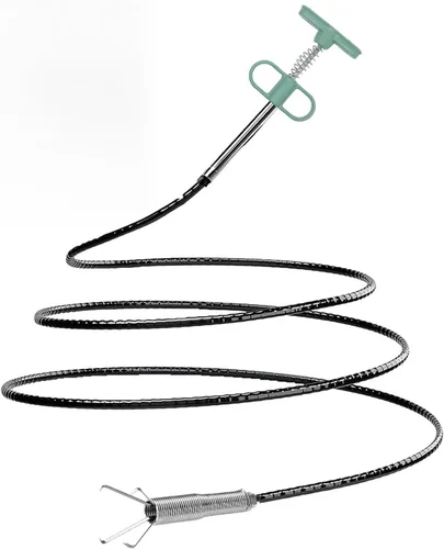 Vista 11 de Removedor de obstrucciones de drenaje de pelo de serpiente de drenaje de 33 pulgadas, herramienta de agarre flexible para recoger garras