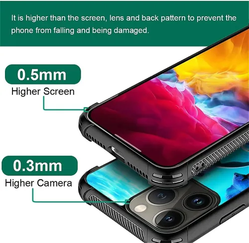 Vista 373 de Funda compatible con iPhone 15, diseño de elefantes africanos, diseño increíble a prueba de golpes, antiarañazos, carcasa trasera de policarbonato