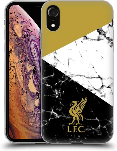 Vista 82 de Oficial LIVERPOOL Football Club 2017/18 Mármol Soft Gel Case para iPhone de Apple 7 Plus/8 PLUS Escudo negro.