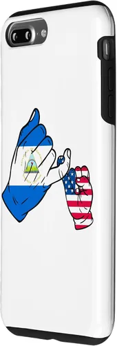 Vista 20 de iPhone 15 Parent and child Nicaragua USA family Case