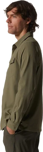 Vista 3 de Mountain Hardwear Camisa de manga larga Shade Lite para hombre Secado rápido con protección solar completa