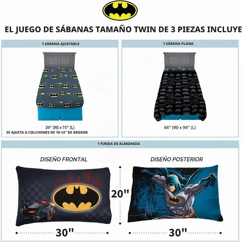 Vista 4 de Franco - Juego infantil de sábanas supersuaves