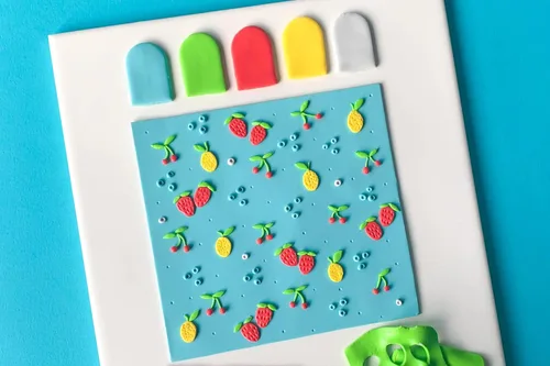 Vista 2 de FIMO Soft & Effect - Arcilla polimérica para modelar horno, 2.01 oz, juego de 8 unidades, colección Squeezy Juicy