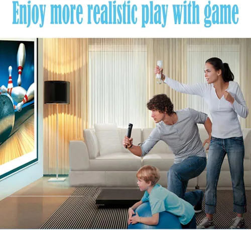 Vista 6 de Control remoto Wii 2 paquetes de control inalámbrico Wii compatible con consola Wii Wii U rosa y azul