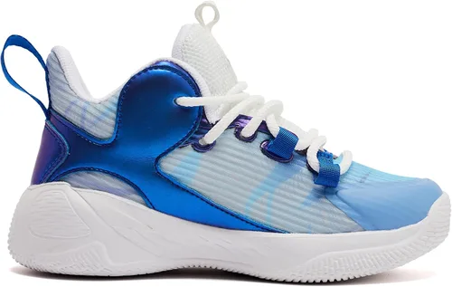 Vista 8 de HOBIBEAR Zapatos deportivos para niños y niñas, ligeros, transpirables, para caminar, correr, deportes (niños pequeñosniños grandes)