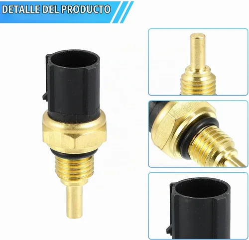 Vista 6 de X AUTOHAUX Sensor de temperatura de aceite con junta tórica para VTM 4 para Honda Pilot 2003-2015 para Honda Ridgeline 2006-2014 48160-PGJ-003