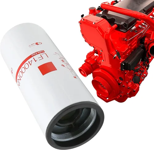 Vista 6 de UOIENRT LF14000NN 14000NN Filtro de lubricante de filtro de aceite, repuesto para motores diesel Cummins ISX ISM QSX QST X15 M11 LF9080 LF9001