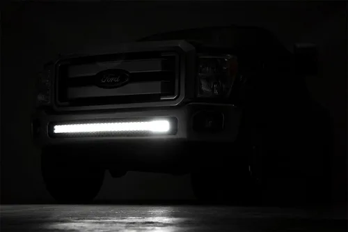 Vista 7 de Rough Country 40" Barra de luz LED DRL CREE curvada de dos filas de la serie Black - 72940BD