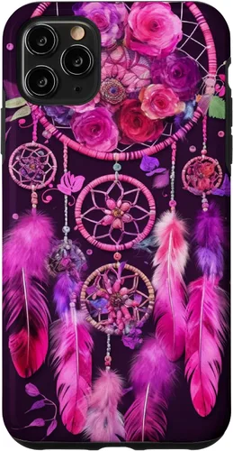 Vista 13 de Feather and Flower Dream Catcher Designed Case for iPhone 17
