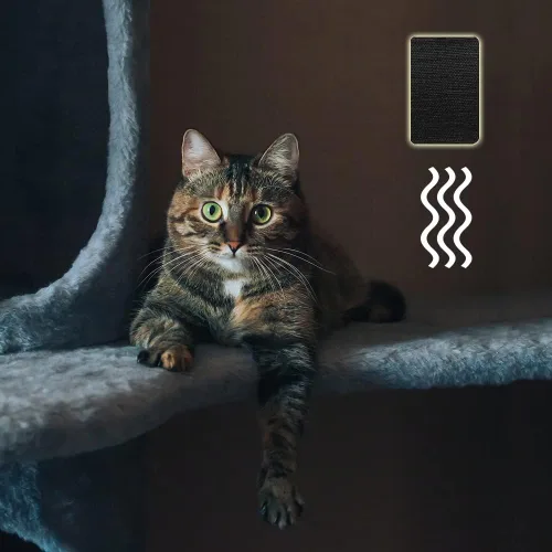 Vista 6 de KLC Cat Box - Desodorizador de caja de carbón natural, paquete de 2 unidades, eliminador de olores de caja de arena para gatos