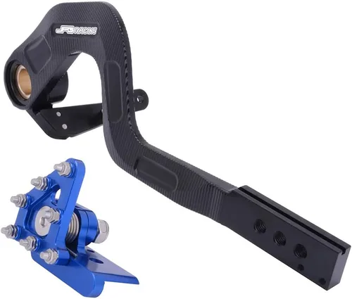 Vista 3 de Palanca de pedal de freno trasero para motocicleta AnXin para DRZ400 00-04, DRZ400S 00-23, DRZ400E 00-07, DRZ400SM 05-23 Azul