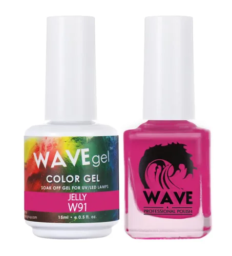 Vista 10 de WAVEGEL - Juego dúo de gel y esmalte de uñas a juego - Colección Simplicity - #P109 Blizzard I 0.5 onzas