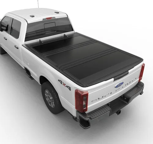 Vista 9 de Toptiny - Cubierta de cama de camioneta plegable de perfil bajo, se adapta a Ford F-150 2004-2014 de 5'5" de largo (66")