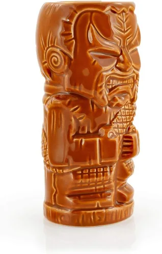 Vista 2 de Star Trek: TOS Klingon - Taza Geeki Tiki de 16 onzas