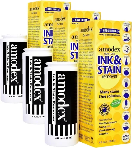 Vista 10 de Amodex - Removedor de tinta y manchas, botella de 1 oz
