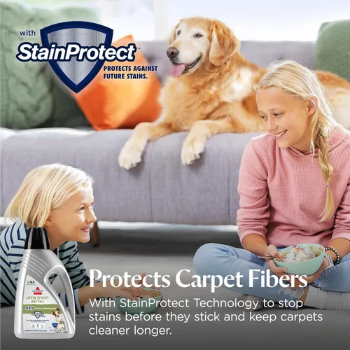 Vista 8 de BISSELL® Little Green™ PET-PRO-OXY Fórmula para limpiadores de alfombras portátiles, 60 onzas, 2034F