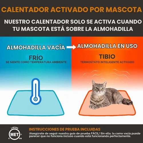 Vista 4 de K&H Pet Products - Cojín climatizado para gatitos de clima extremo