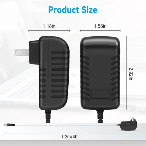 Vista 3 de PK Power AC DC Adaptador para HON-Kwang Modelo HK-AY-050A300-CP HK-AY-050A300CP HK-AY050A300CP HK HONKWANG Cable de alimentación PS Wall Home