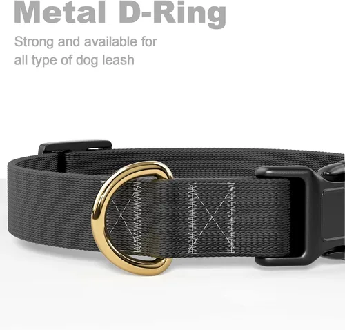 Vista 5 de Rnivvi Collar de perro para perros pequeños, bonito collar ajustable resistente para cachorros con hebilla de liberación rápida para niños, niñas