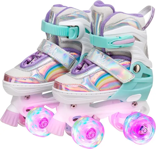 Vista 17 de Skate Gear Patines de Ruedas Retro de Diseño Cuádruple