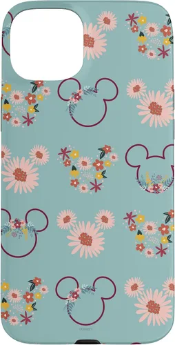 Vista 9 de Funda con estampado de flores y margaritas de Mickey Mouse para iPhone 16 Disney