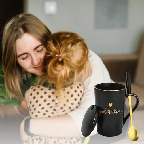 Vista 4 de YHRJWN Regalo para Madrina, Regalos de Propuesta para Madrina, Regalos de Propuesta para Madrina de Dios, Regalos de Anuncio de Embarazo Bautismo