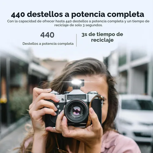 Vista 6 de GODOX Mini flash iM20, mini flash GN10, batería incorporada