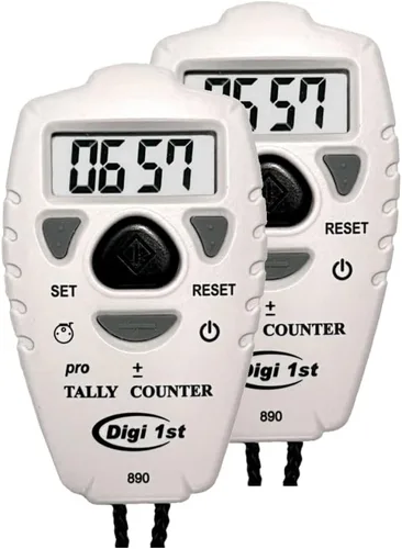 Vista 8 de TC-890 Digital Tally Counter, contador de clicker electrónico hacia arriba hacia abajo, contador de agregar/restar personas, contador de tono