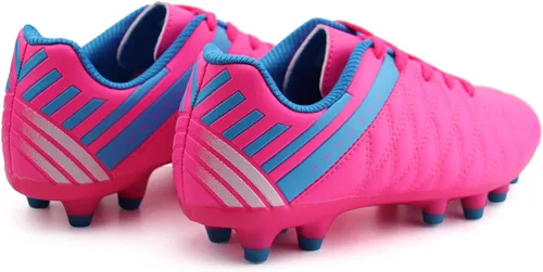 Vista 7 de brooman Zapatos deportivos de fútbol para niños y niñas, zapatos de fútbol para exteriores