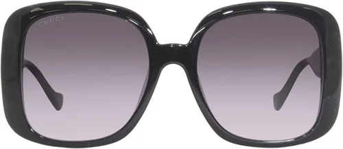 Vista 2 de Gucci GG 1029SA 007 Gradient BlackGray Oversized Square Mujeres Gafas de sol, Negro