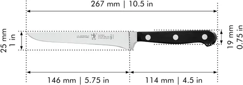 Vista 5 de HENCKELS Classic Razor-Sharp - Cuchillo de deshuesar de 55 pulgadas diseño alemán informado por más de 100 años de dominio