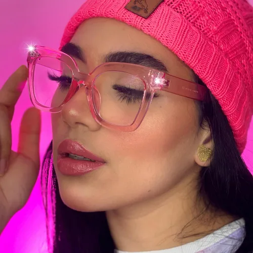 Vista 13 de Zeelool Gafas de luz azul para mujer de moda de tira cuadrada de moda gafas de computadora gafas antifatiga ocular Malcolm JGA000269-22B